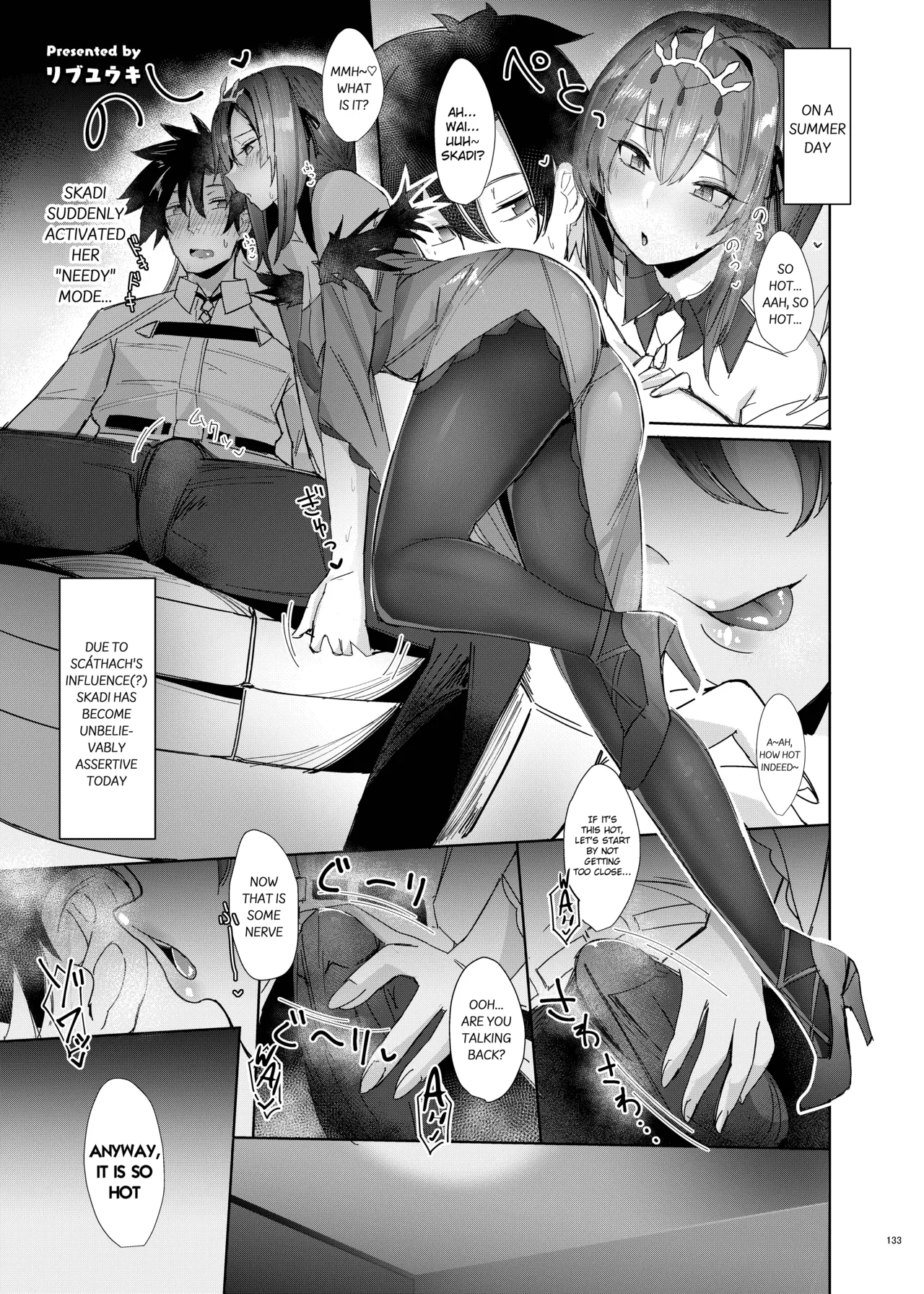 Hentai Manga Comic-FGO Lovey-Dovey Erotic Collab ~Pure Love Singularity Lovedea~-Read-14